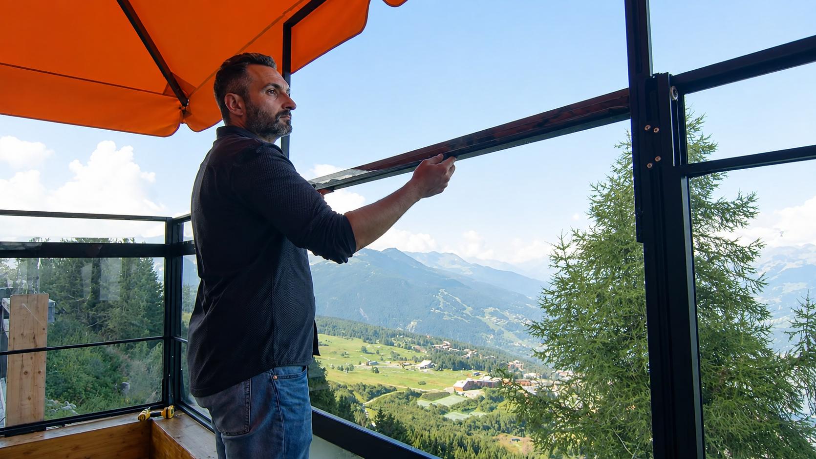 Installation FABMAT en montagne — voir la vidéo